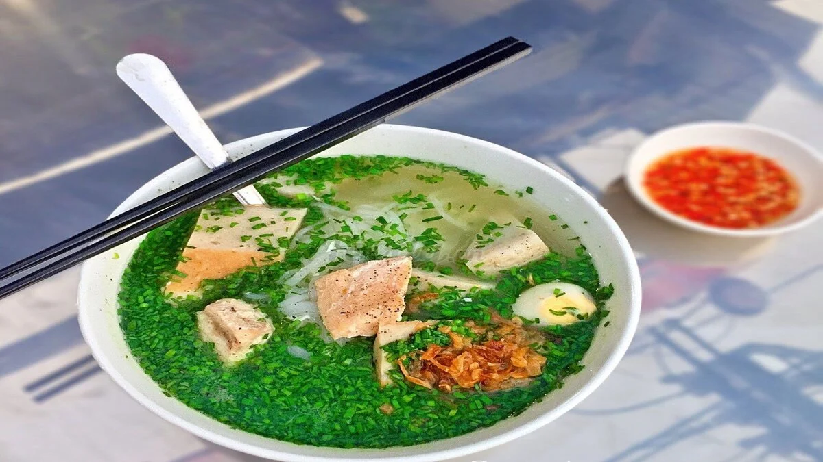 Hương vị đặc trưng của bánh canh hẹ
